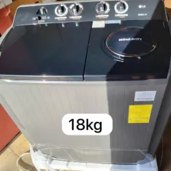 Lavadora semiautomatica LG 18 kg 