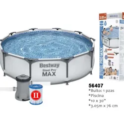 Piscina redonda de tubo 