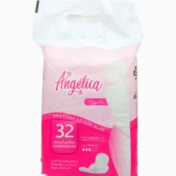 Almohadillas Sanitaria Anatómicas - Angélica (íntima)