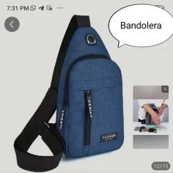 Bandolera para hombre