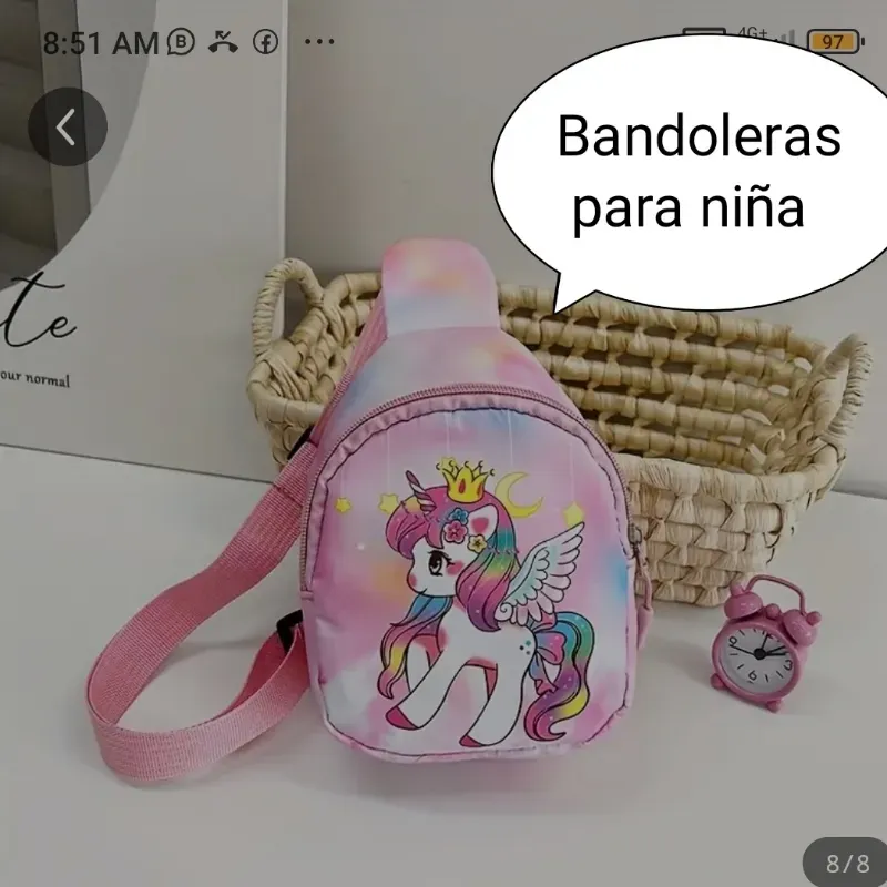 Bandolera para niña