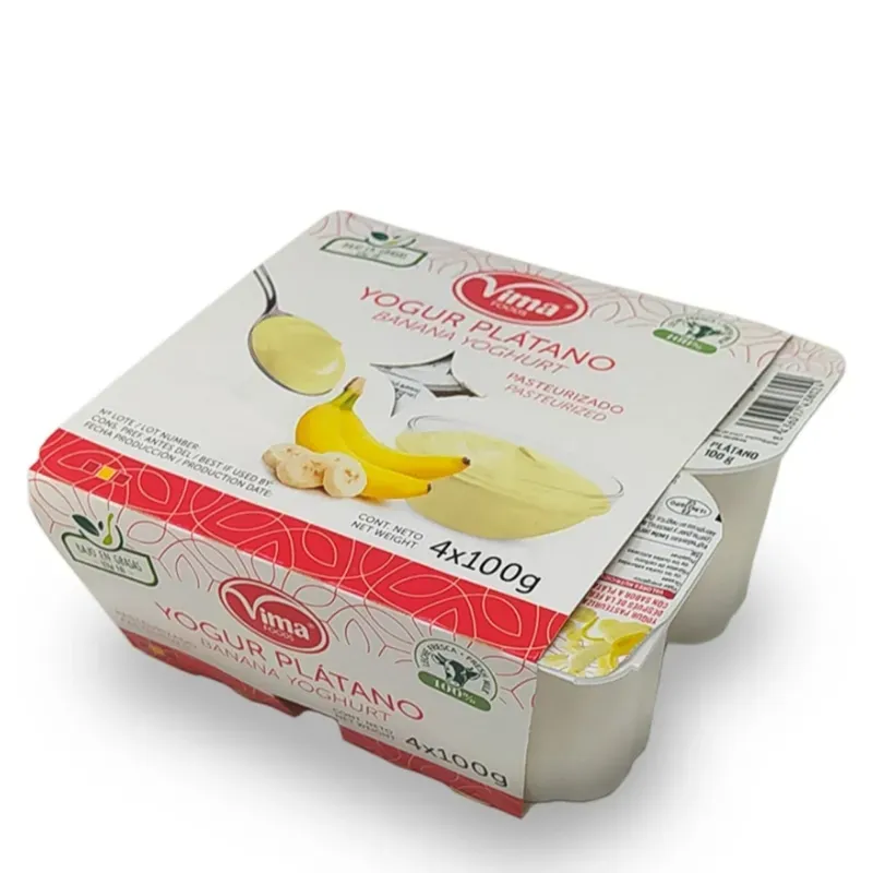 Yogurt de Plátano 4x100g