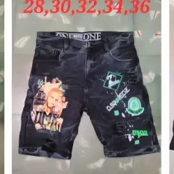 Bermudas de mezclilla 