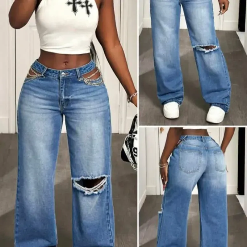 Pantalon mesclilla 