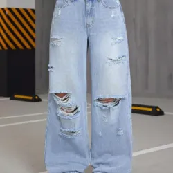 Pantalon mesclilla 