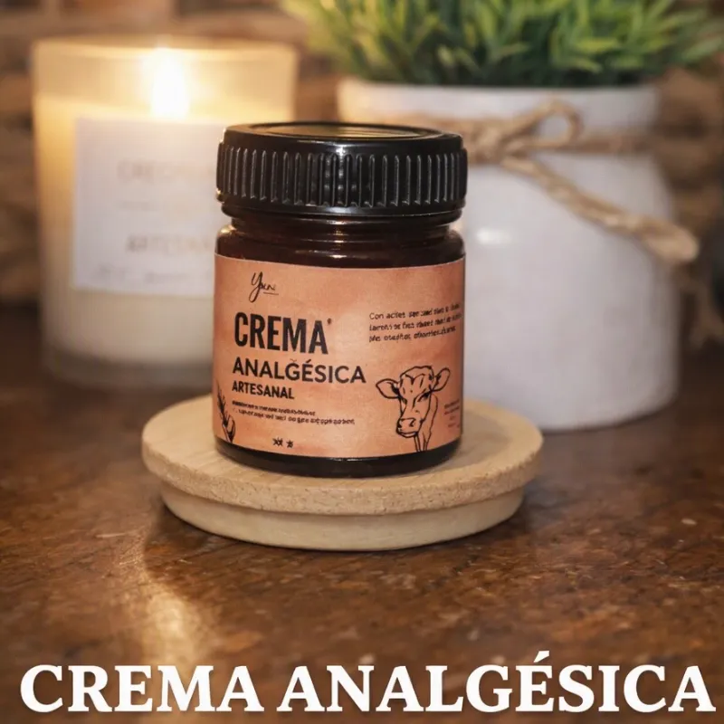Crema analgésica