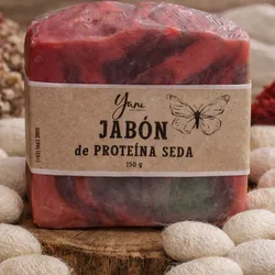 Jabón de proteína de seda