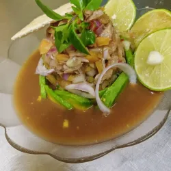 Ceviche de camarones