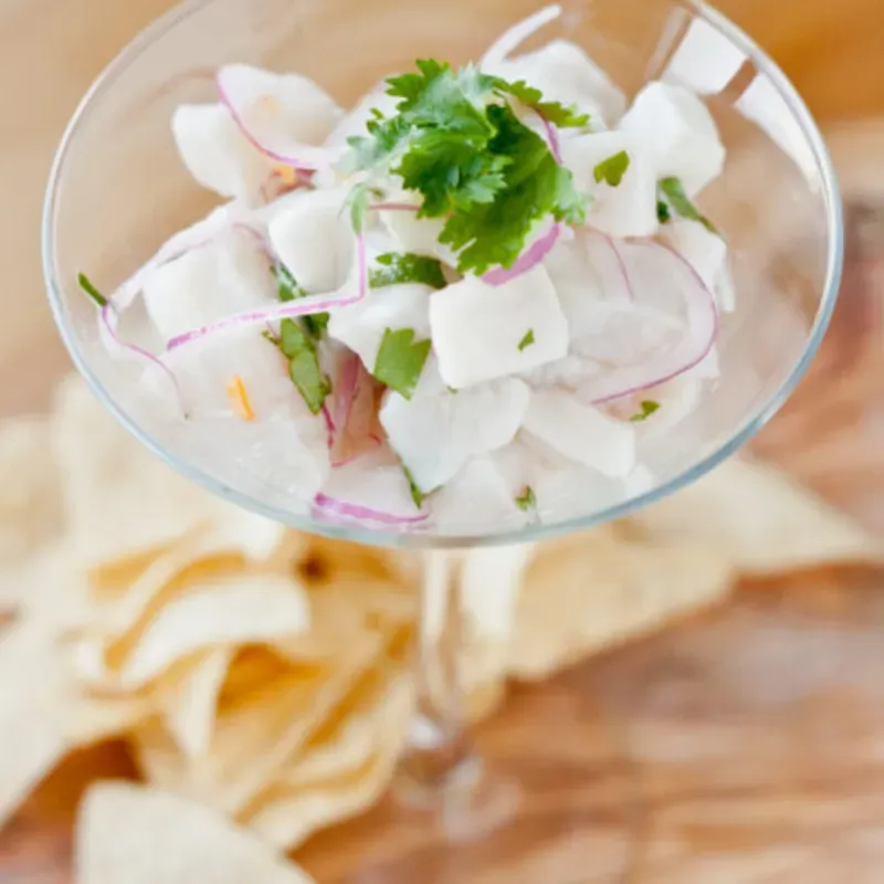 Ceviche de pescado