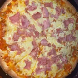 (QB) Pizza con Jamón y Queso