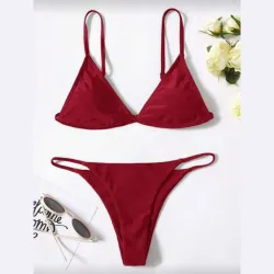 Bikini burdeos