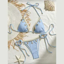 Bikini celeste