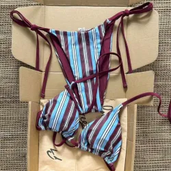 Bikini de rayas