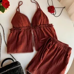 Conjunto de top y short