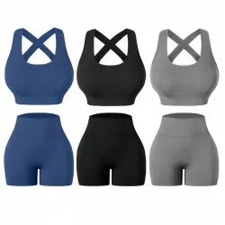 Conjuntos de top y licra