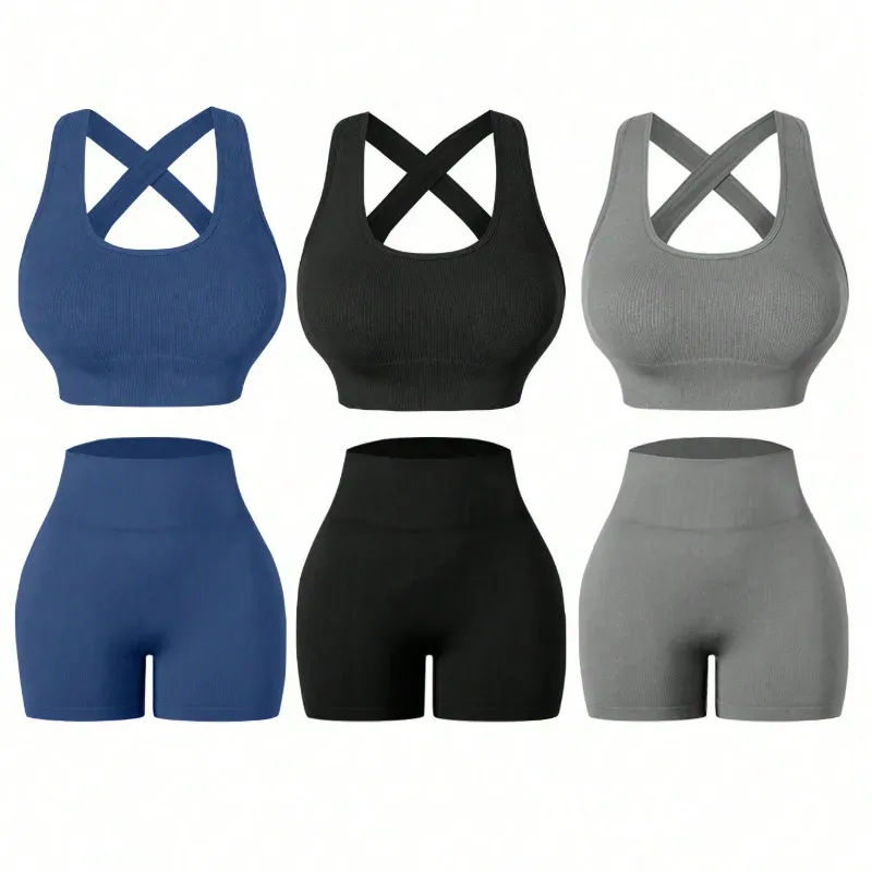 Conjuntos de top y licra