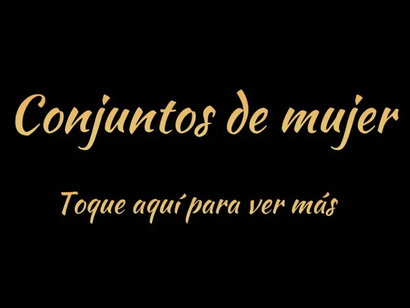 Conjuntos de mujer