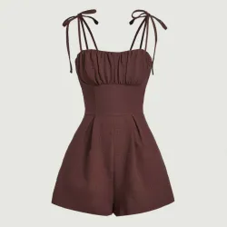 Mono enterizo carmelita