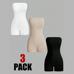 Monos enterizos sin tirantes