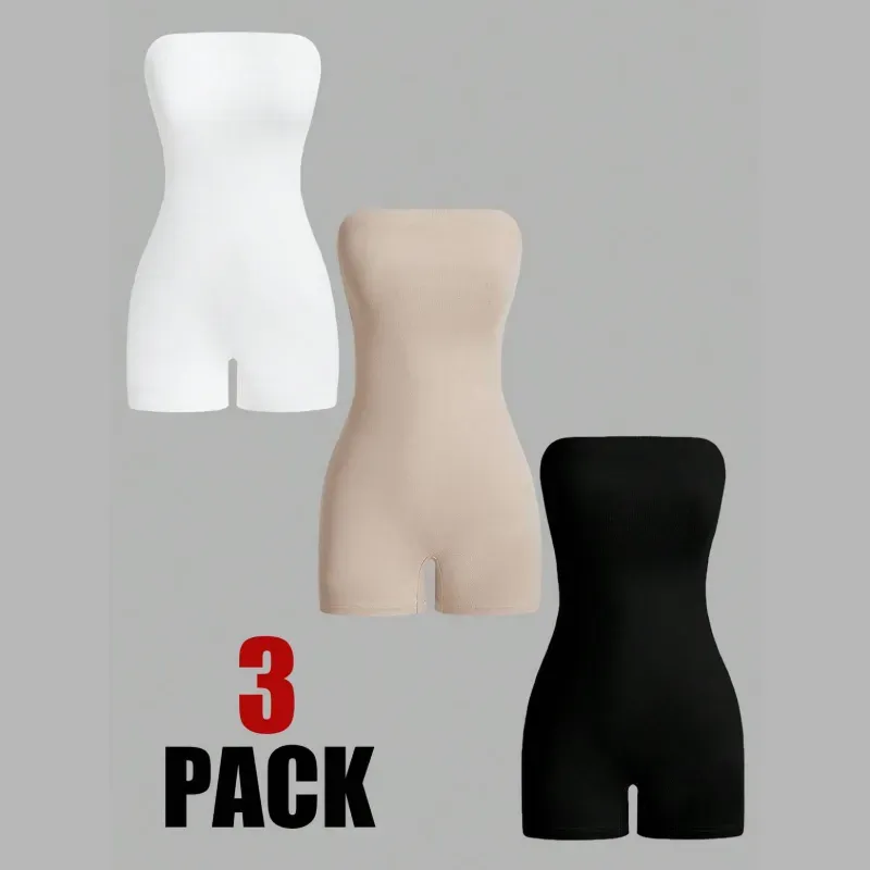 Monos enterizos sin tirantes