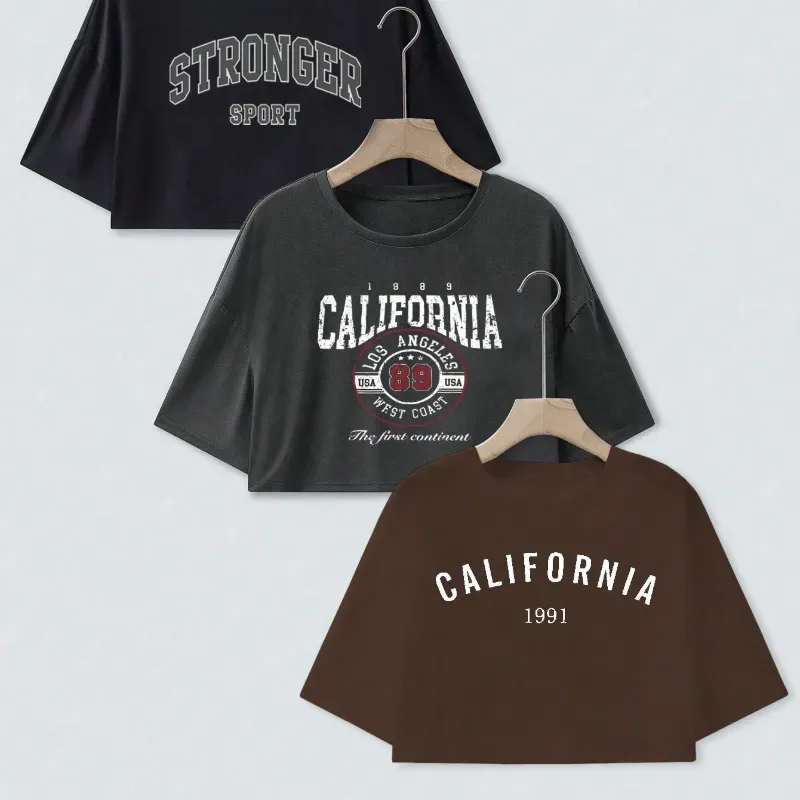 Tops anchos con mangas