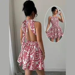 Vestido de espalda afuera