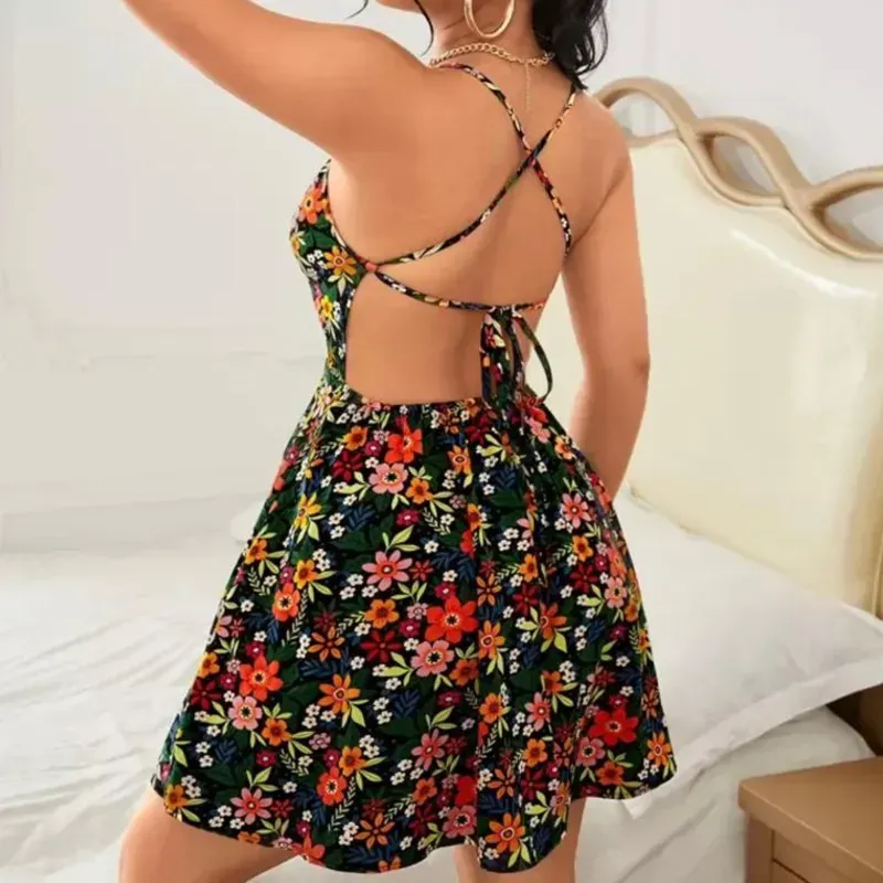 Vestido de espalda afuera