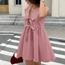Vestido rosa