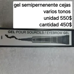 Gel semipernenente de cejas
