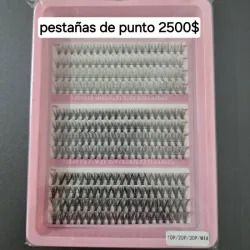 Pestañas de punto 10 ,20 y 30 P mix