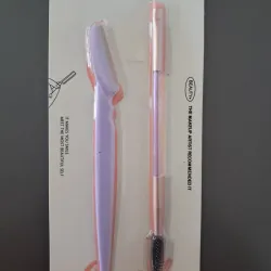 SET DE PERFILADOR Y PINCEL DOBLE DE CEJA