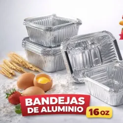 Bandeja de Aluminio (16 oz)