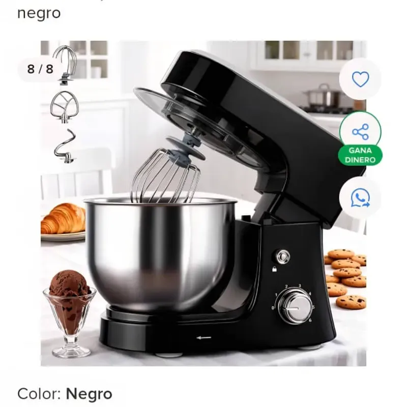 Batidora De Pedestal Profesional 2800w