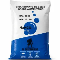 Bicarbonato de sodio (25kg-Saco)