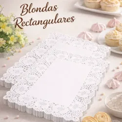 Blondas Rectangulares para Brazo Gitano