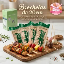 Palos de Brochetas  (20cm)