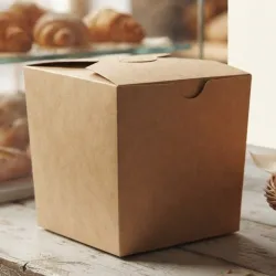 Caja hamburguesera encerada
