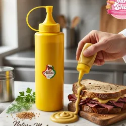 Botellas exprimibles para mostaza (20oz)