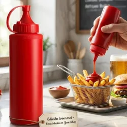 Botellas exprimibles para ketchup (20oz)