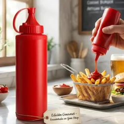 Botellas exprimibles para ketchup (20oz)