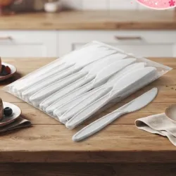 Cuchillos plásticos desechables (100 unidades)