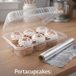 Envase Portacupcakes