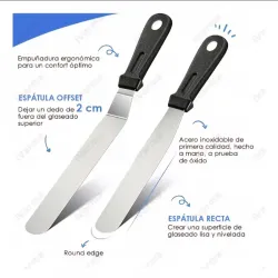 Espátulas alisadoras de metal