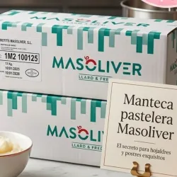 Manteca pastelera MASOLIVER (13kg)