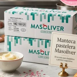 Manteca pastelera MASOLIVER (2lb)