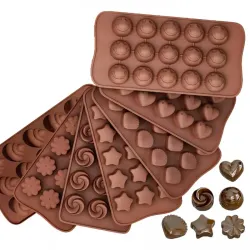 Moldes de silicona para bombones