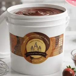 Pasta Semiamarga de Chocolate (4kg)