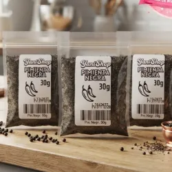 Pimienta negra molida (30g)