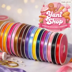 Rollos de cintas de satín