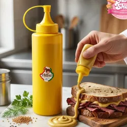 Botellas exprimibles para mostaza (20oz)